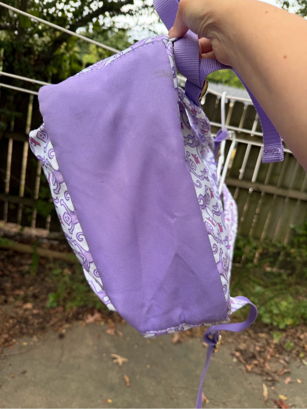 Roller Rabbit Pottery Barn Lilac Backpack - Picture 5 of 16